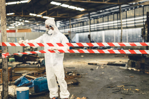 Professional Odor Removal technician working in Greenwood, PA
